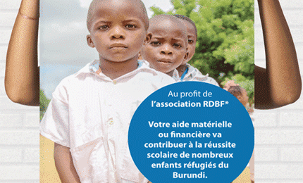 Ulysse soutient le projet scolaire Nduta