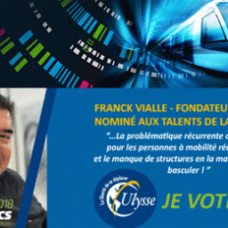 Ulysse participe aux talents de la mobilité Votez Franck Vialle