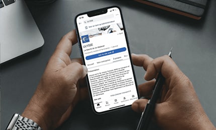 Ulysse présent sur LinkedIn Réseau Social pour les professionnels - TPMR