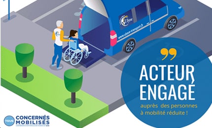 Association Make A Wish et Ulysse Transport - partenaire mobilité et handicap